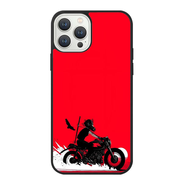 Devil on bike